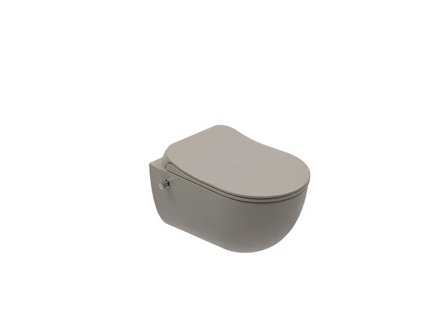 Kale Zero 2.0 Smart Asma Klozet Taharet + Sıcak + Soğuk + Smart Kapak Mat Vizon