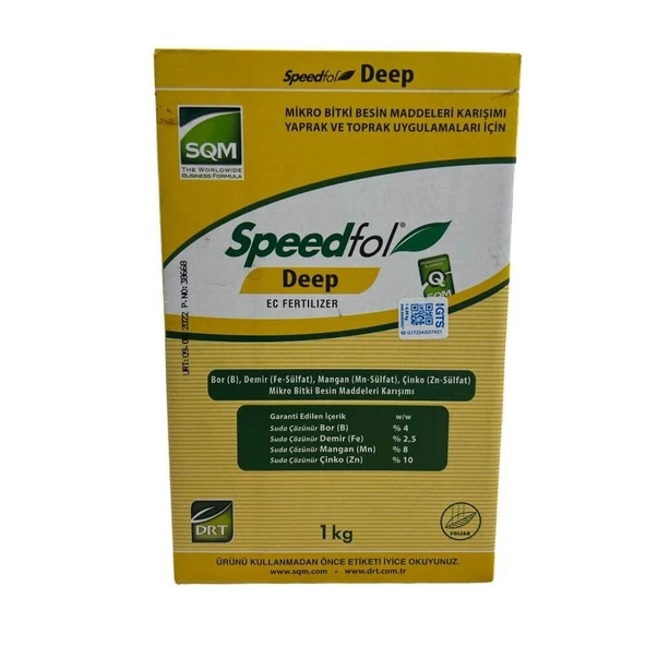 Speedfol Deep EC Yaprak Gübresi 1 Kg - 3