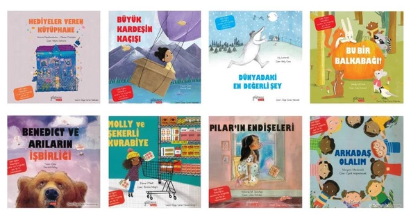 Yakamoz İlk Okuma Hikaye Seti 8 Kitap