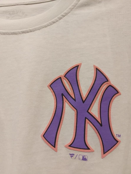 Ral Sport New York Yankees Kadın Kısa Crop T-shirt - 7