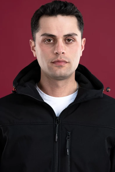 FBI KAPŞONLU SLİMFİT FERMUARLI ERKEK BAHARLIK MONT - 12