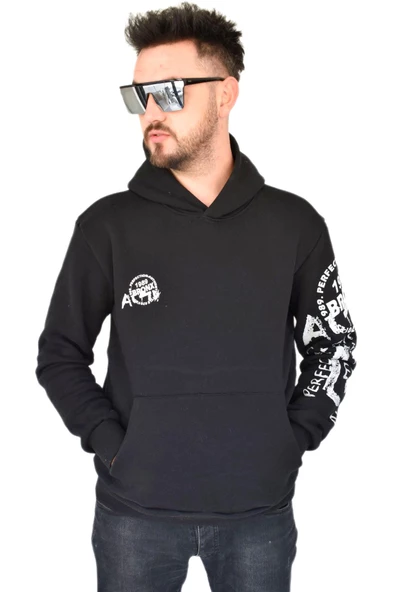 Erkek Oversize Kapüşonlu Sweatshirt 6738 BGL-ST02311 ürün görseli