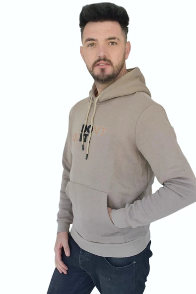 Erkek Kapüşonlu Sweatshirt 6736 BGL-ST02315 - Resim 8