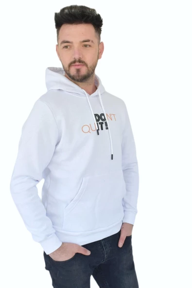 Erkek Kapüşonlu Sweatshirt 6736 BGL-ST02315 - Resim 5