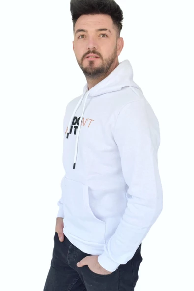 Erkek Kapüşonlu Sweatshirt 6736 BGL-ST02315 - Resim 7