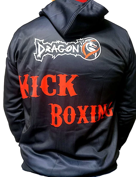 DragonDo 83580 Süblime Baskı Kick Boks Kapüşonlu Sweatsirt - 2