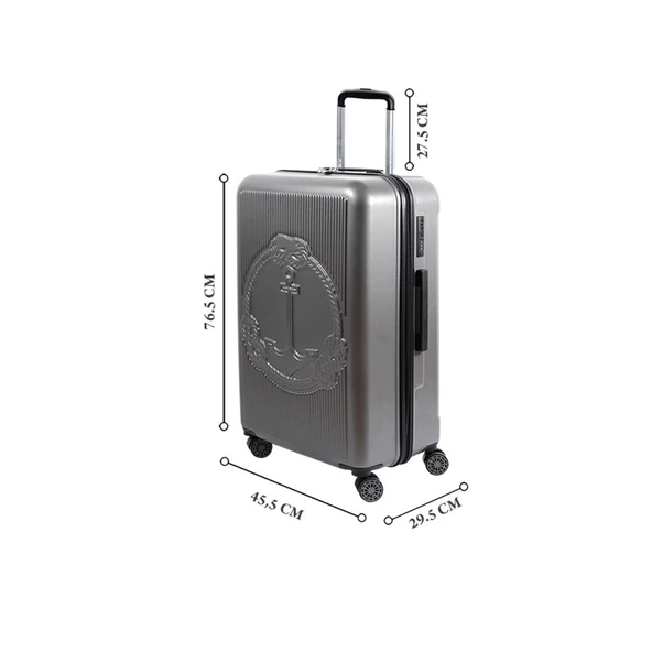 Biggdesign Ocean Gri Büyük Boy 28" Valiz - 12