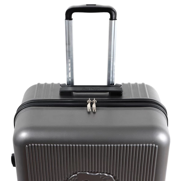 Biggdesign Ocean Gri Büyük Boy 28" Valiz - 8
