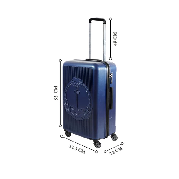 Biggdesign Ocean Lacivert Küçük Boy 20" Valiz - 12