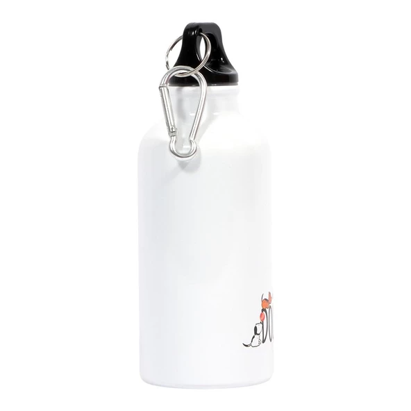Biggdesign Dogs Karabinerli Alüminyum Matara 400 ml - 3