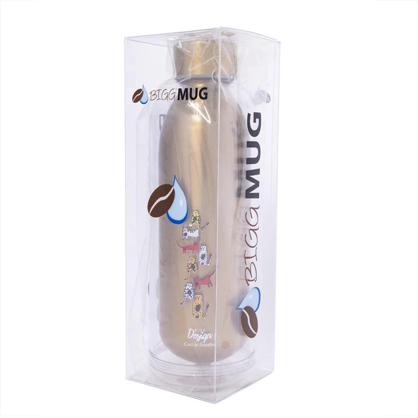Biggdesign Cats 700 Ml Sarı Matara - 7
