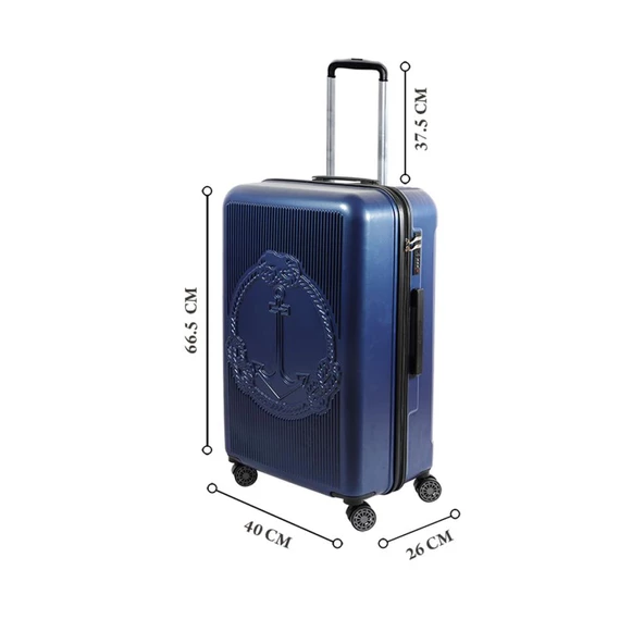 Biggdesign Ocean Lacivert Orta Boy 24" Valiz - 12
