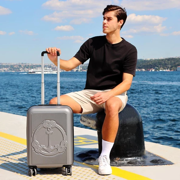 Biggdesign Ocean Gri Kabin Boy 20" Valiz - 11