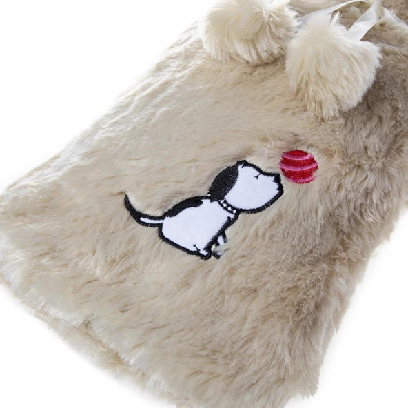 Biggdesign Dogs Bej Peluş Sıcak Su Torbası - 6