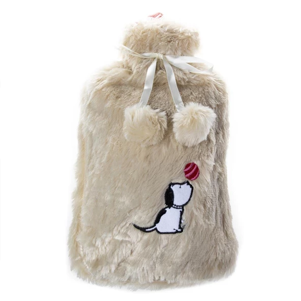Biggdesign Dogs Bej Peluş Sıcak Su Torbası - 8