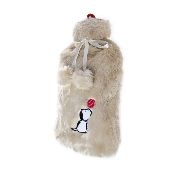 Biggdesign Dogs Bej Peluş Sıcak Su Torbası - 4