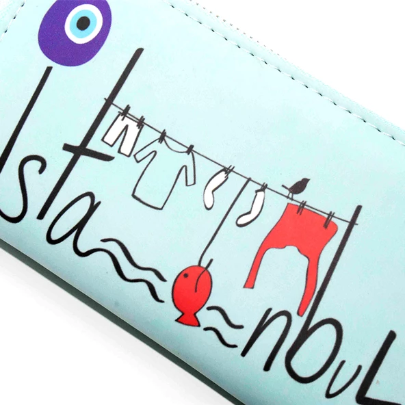 Biggdesign Istanbul Cüzdan Mavi - 10