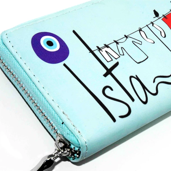 Biggdesign Istanbul Cüzdan Mavi - 6