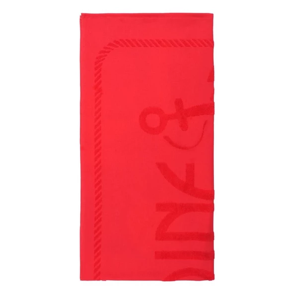Anemoss Çapa Plaj Havlusu Kırmızı 140x70 cm - 3
