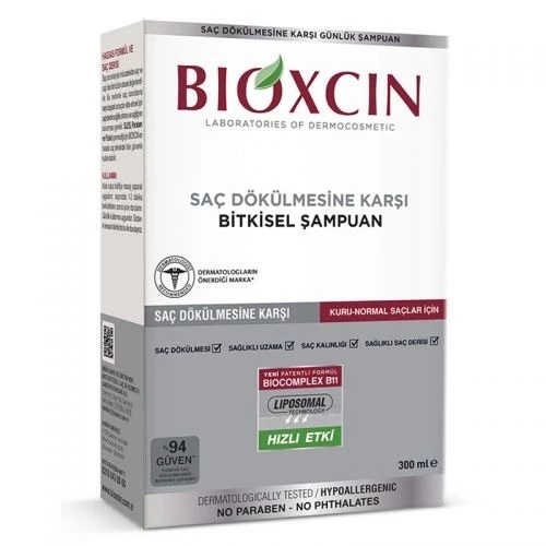 Saç Dökülmesine Karşı Şampuan Normal Ve Kuru Saçlar İçin 300 ml