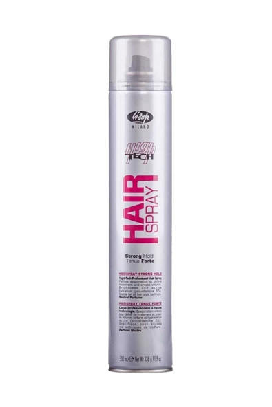 High Tech Hair Spray Güçlü Tutuş Saç Spreyi 500 Ml