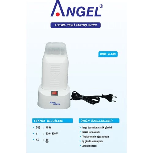 Angel Kartuş Ağda Isıtıcı A-100 ürün görseli