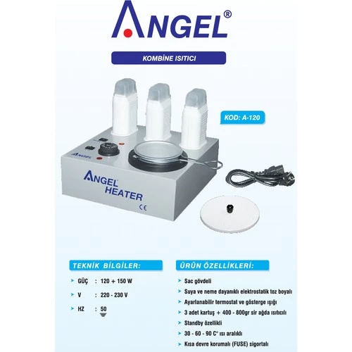 Angel 3 + 1 Kombine Ağda Isıtıcı A-120