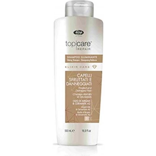 Lisap Milano Top Care Elixir Care Yıpranmış Saçlar Için Şampuan 1000 ml - Resim 3