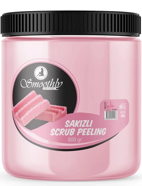 Manikür Pedikür Peeling Bubble Gum Sakızlı Kabin Boy 800gr
