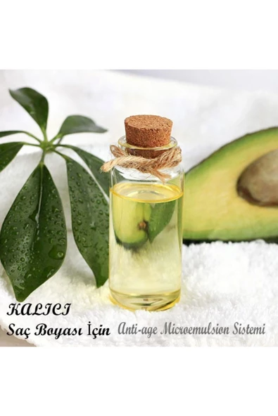 Organik Amonyaksız Saç Boyası (siyah-1.00)+oksidan (3 Adet) - Resim 4