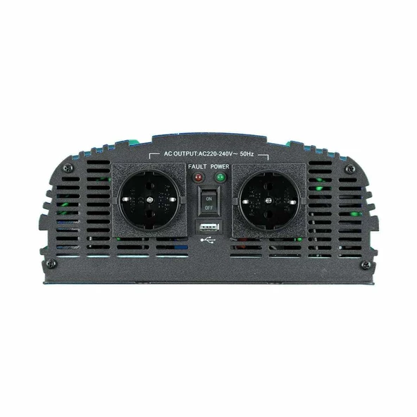 TommaTech MS-1500W 24V Modifiye Sinüs İnverter 1500 W Watt Çevirici İnvertör - 5