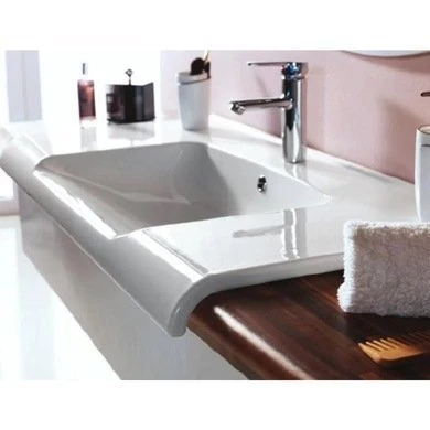 Turkuaz Cerastyle Anova Etajer Uyumlu Lavabo 100x50 cm - 3