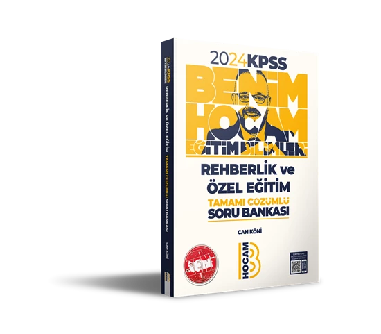 2024 Benim Hocam KPSS Eğitim Bilimleri Rehberlik ve Özel Eğitim Tamamı Çözümlü Soru Bankası