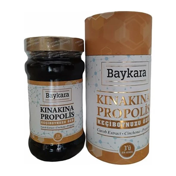 Baykara Kınakına Propolis Keçiboynuzu Özü 380 Gr