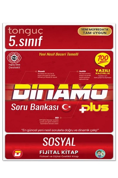 5. Sınıf Sosyal Bilgiler Dinamo Soru Bankası - Tonguç Yayınları