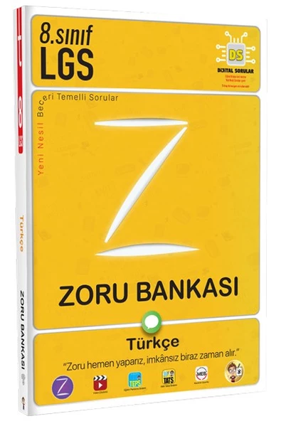 8. Sınıf Türkçe Zoru Bankası - Tonguç Yayınları