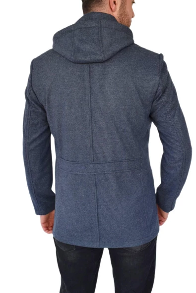Erkek Tek Spor Ceket  Kapüşonlu BGL-ST02366 - 11
