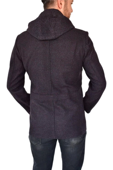 Erkek Tek Spor Ceket  Kapüşonlu BGL-ST02366 - 10
