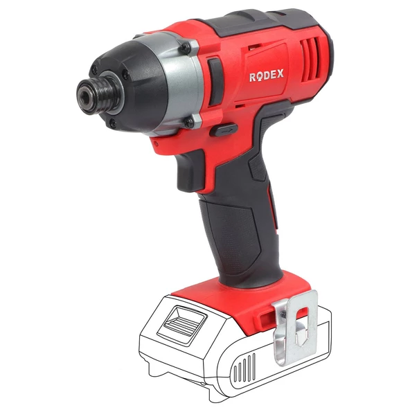 Rodex RPX2390 Darbeli Matkap Bataryasız 20 V Vidalama