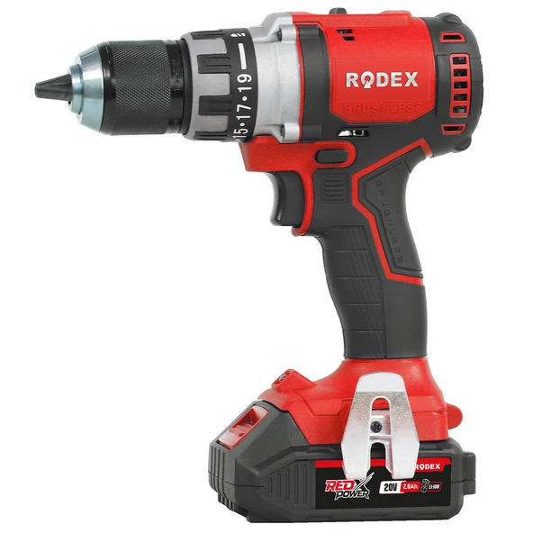 Rodex RPX2350F 20 V Kömürsüz Darbeli Matkap