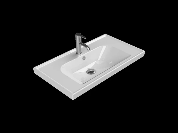 Frame Etajerlı Lavabo 80X45 Cm (10 Adet)