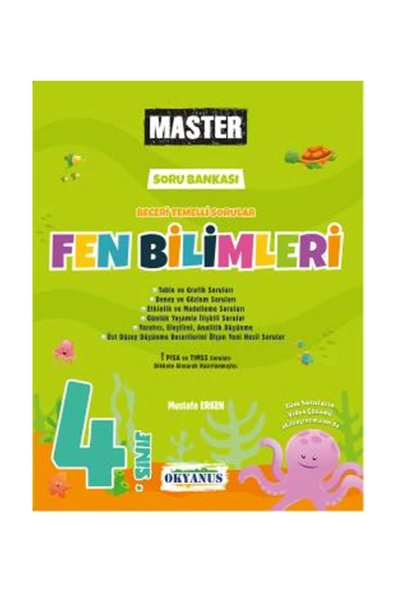 4. Sınıf Fen Bilimleri Master Soru Bankası