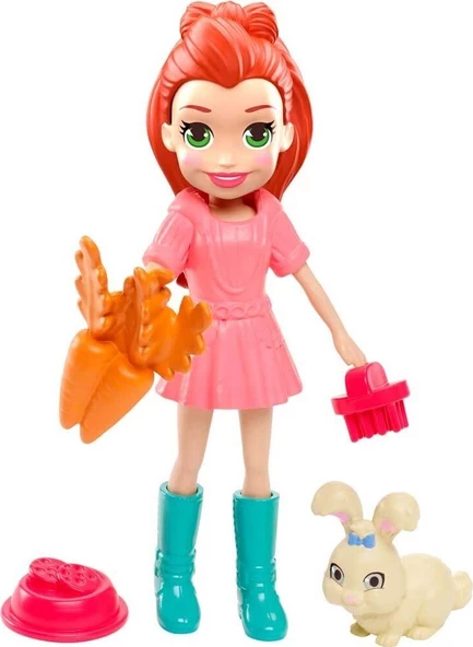 Polly Pocket ve Hayvan Dostu Oyun Seti