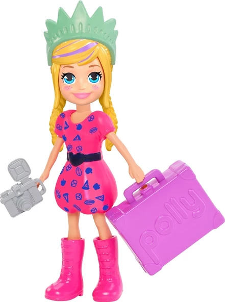 Mattel Polly Pocket Seyahatte Oyun Seti