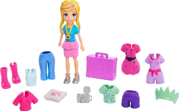 Mattel Polly Pocket Seyahatte Oyun Seti - 3