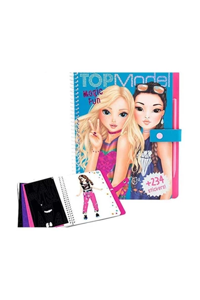 Top Model Magic Fun Boyama Kitabi 10015 / - 2