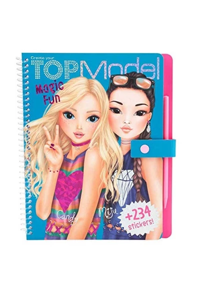 Top Model Magic Fun Boyama Kitabi 10015 /
