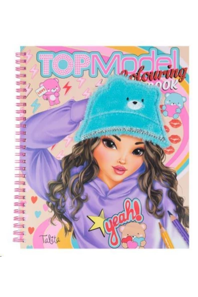 Topmodel Colouring Book ürün görseli 1