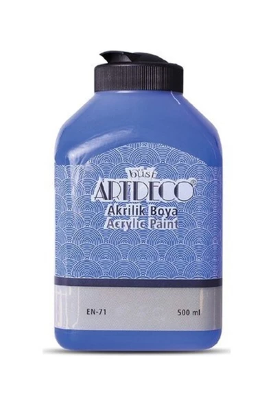Art Deco Akrilik Boya 500 ml  Lacivert ürün görseli 1