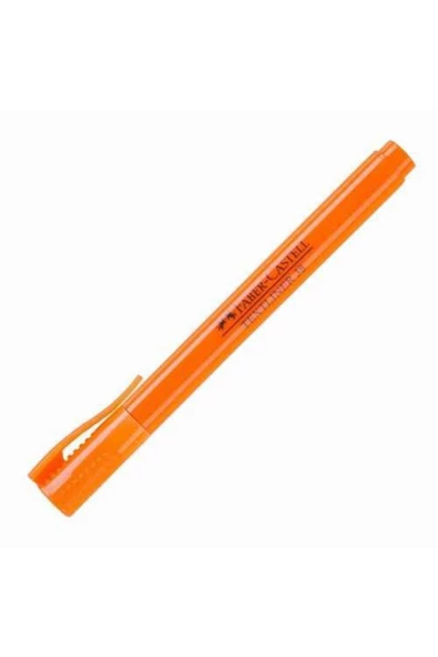 Faber-Castell Textliner 38 Highlighter Neon Turuncu Fosforlu Kalem